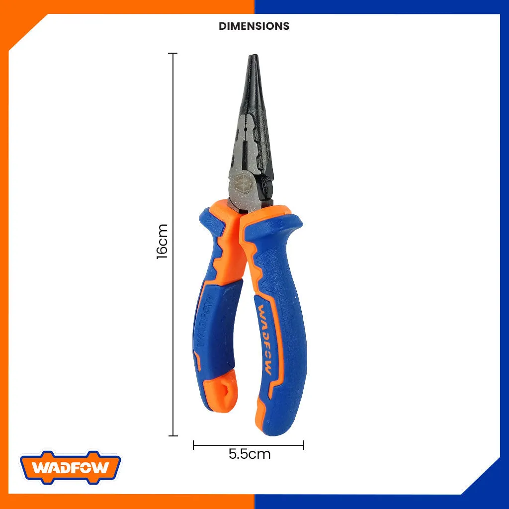 6"/160mm High Leverage Long Nose Pliers WPL2716