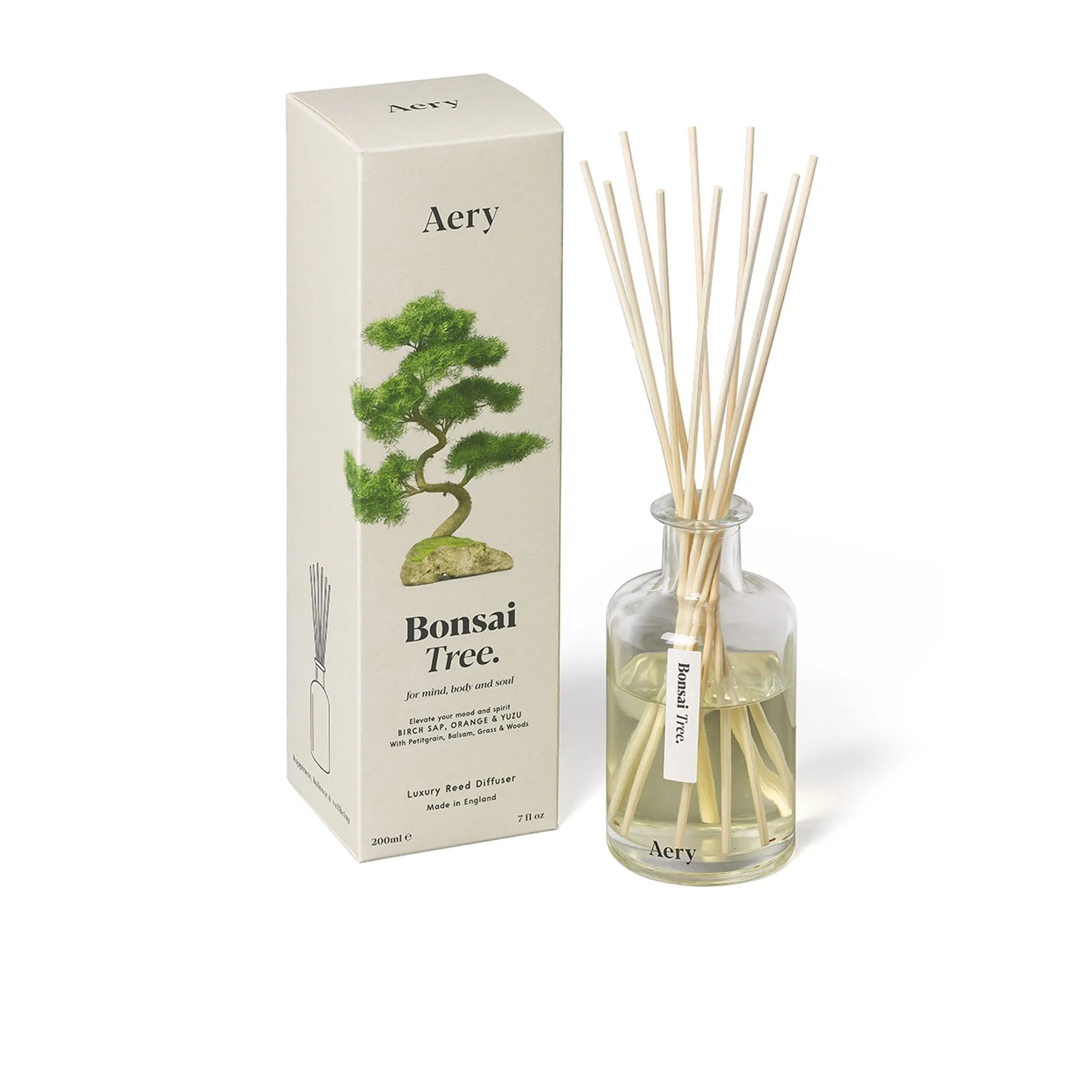 Aery Living Botanical Reed Diffuser 200ml Bonsai Tree