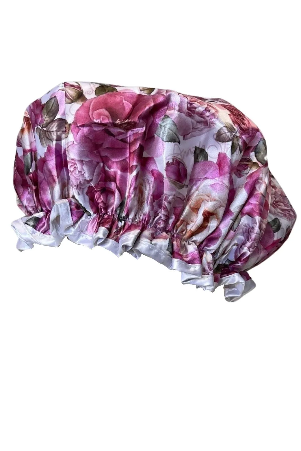 Annah Stretton Peony Print Shower Cap