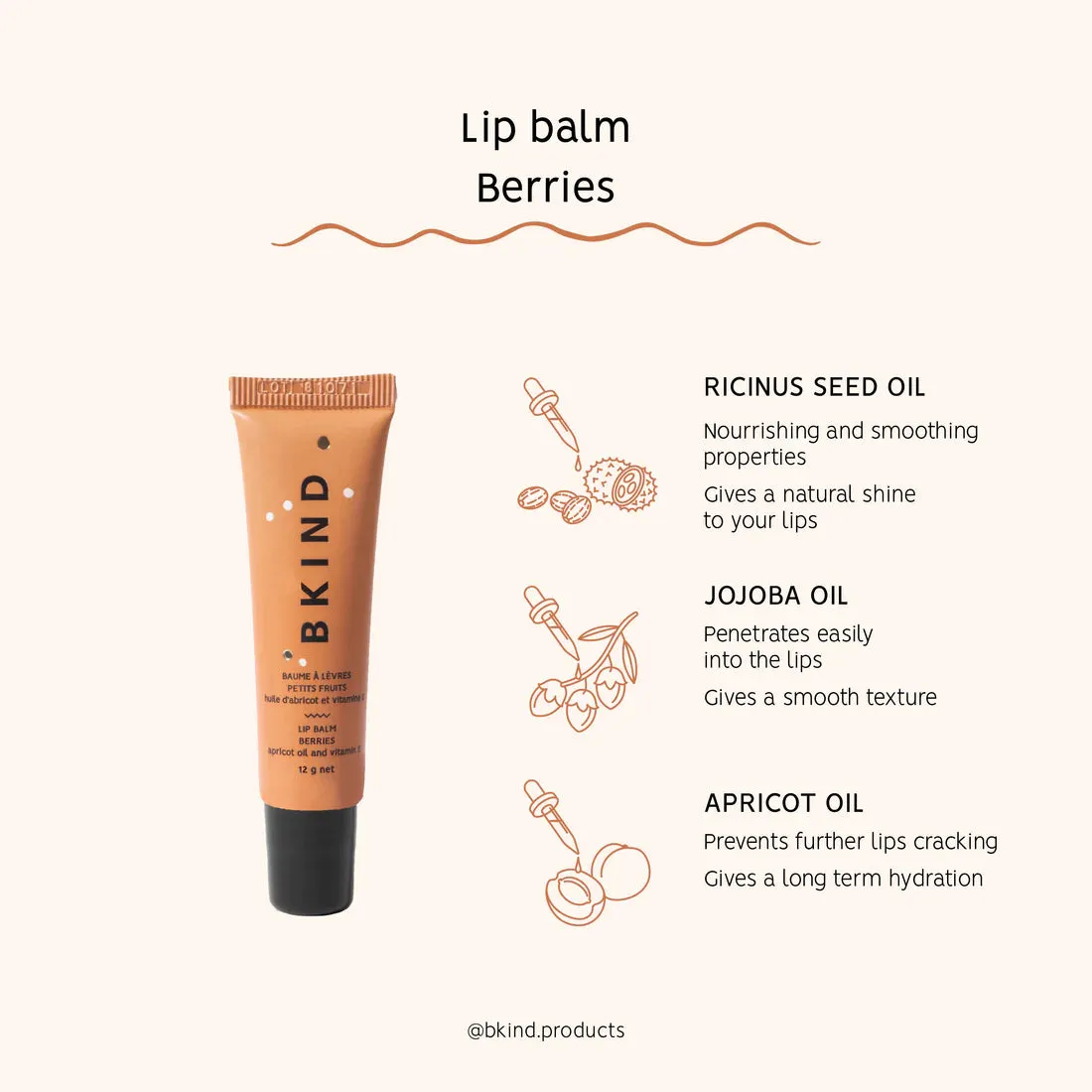 Berries Lip Balm by BKIND