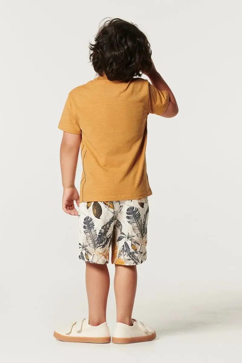 Boys Shorts Giridih Allower Print | Noppies