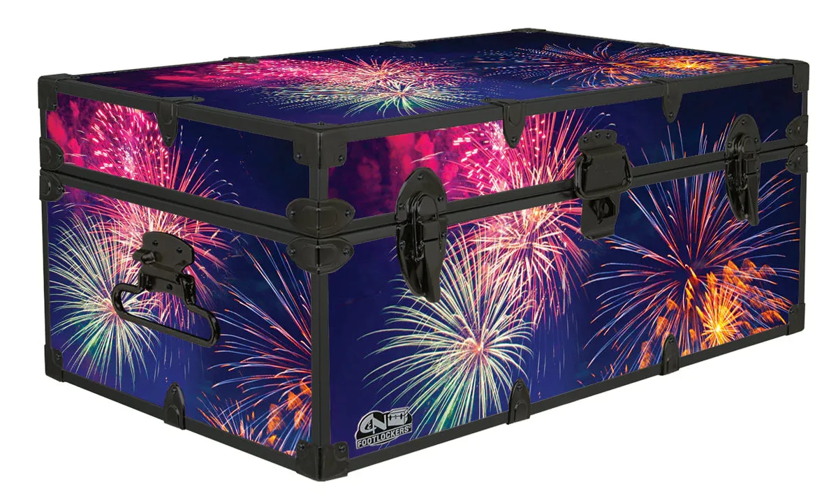 Designer Trunk - Grand Finale Fireworks - 32x18x13.5"