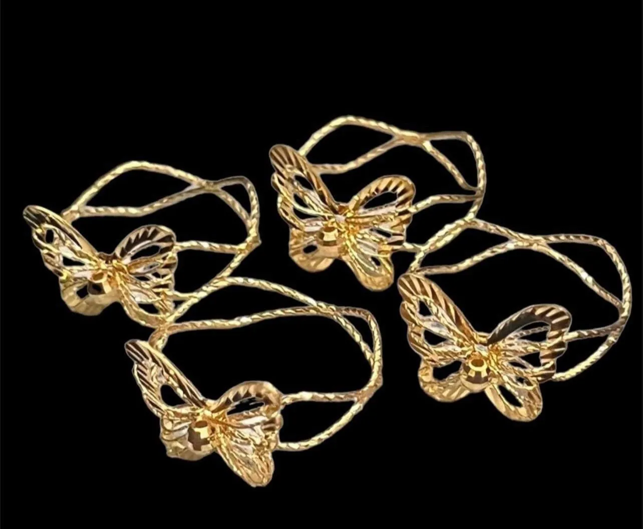 #GOLD2024 | 18K Golden Butterfly Ring