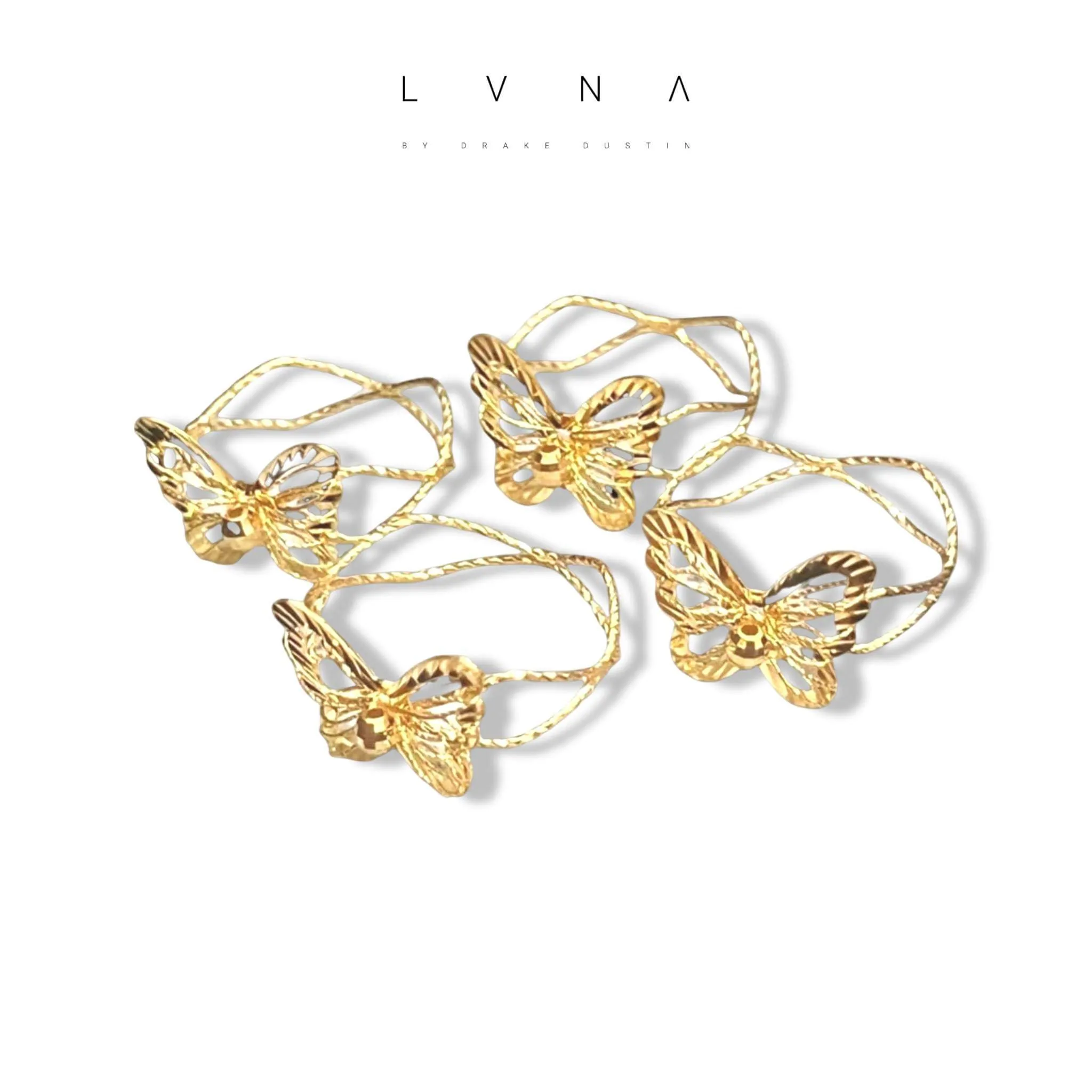 #GOLD2024 | 18K Golden Butterfly Ring