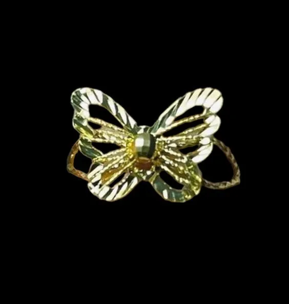 #GOLD2024 | 18K Golden Butterfly Ring