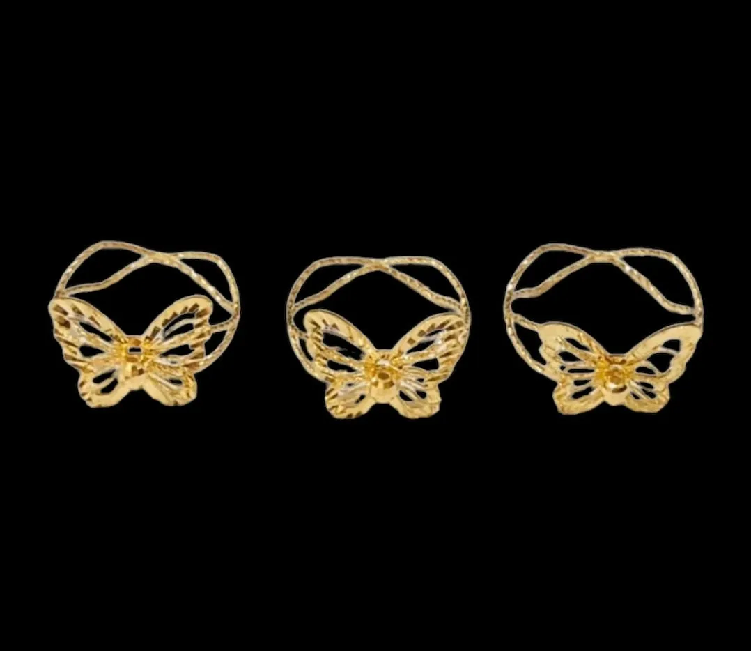 #GOLD2024 | 18K Golden Butterfly Ring