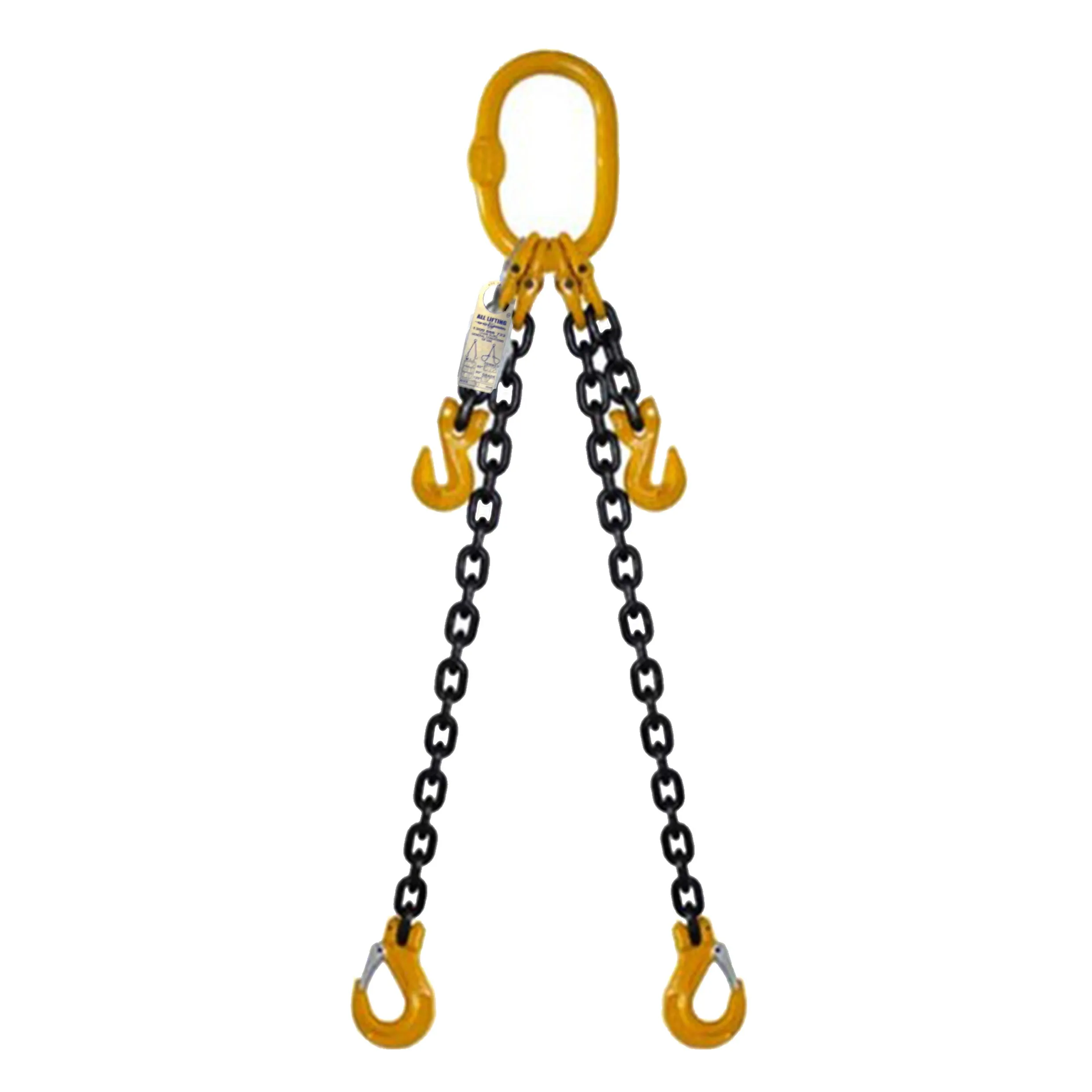 Grade 80 2 Leg Chain Sling with Sling Latch Hook