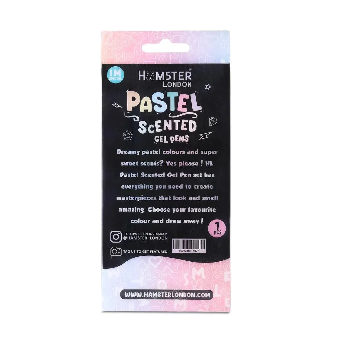 HAMSTER London Pastel Scented Gel Pens