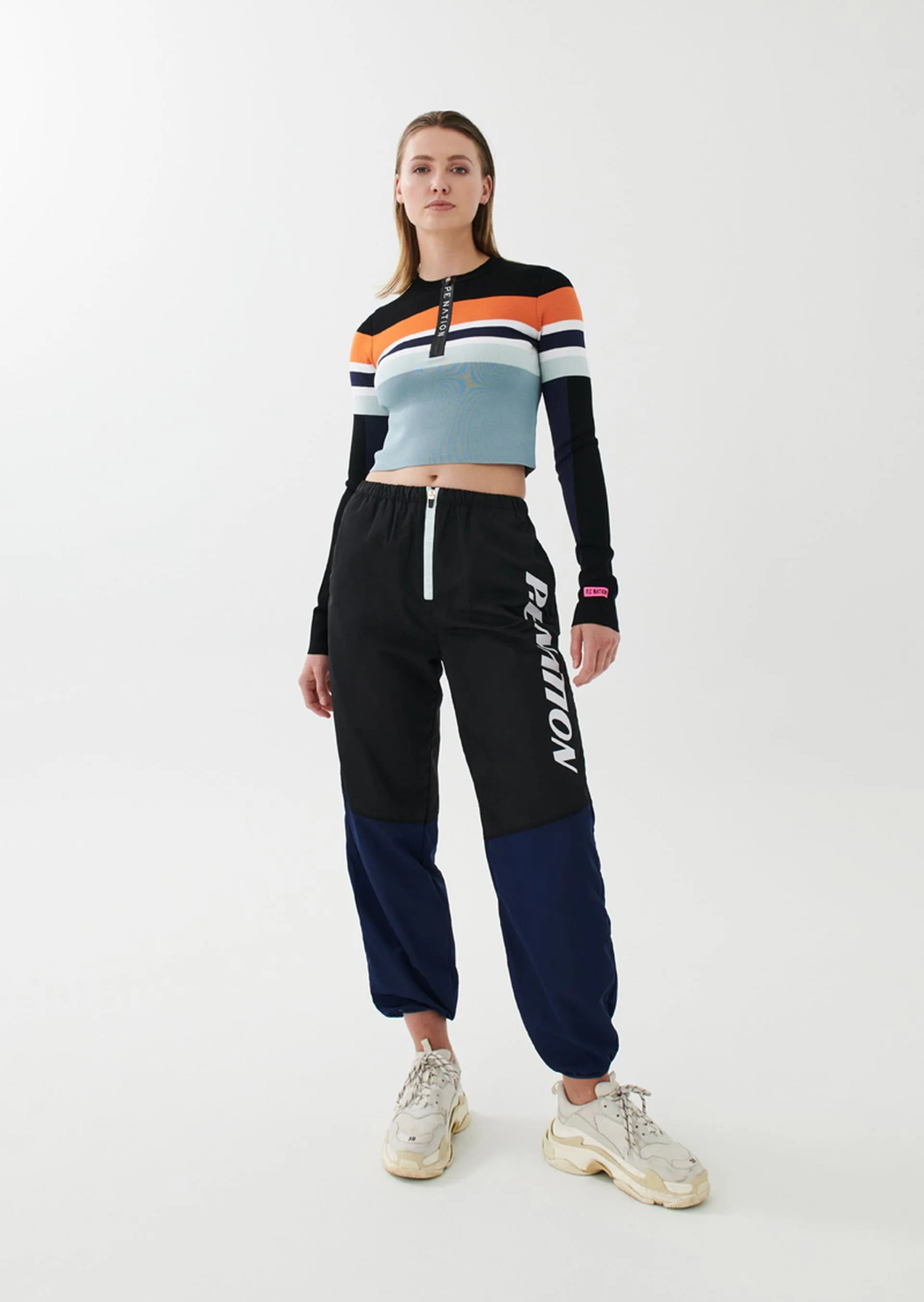 HIGH DIVE TRACK PANT IN BLUE