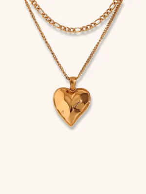 Infinite Heart Layered Necklace