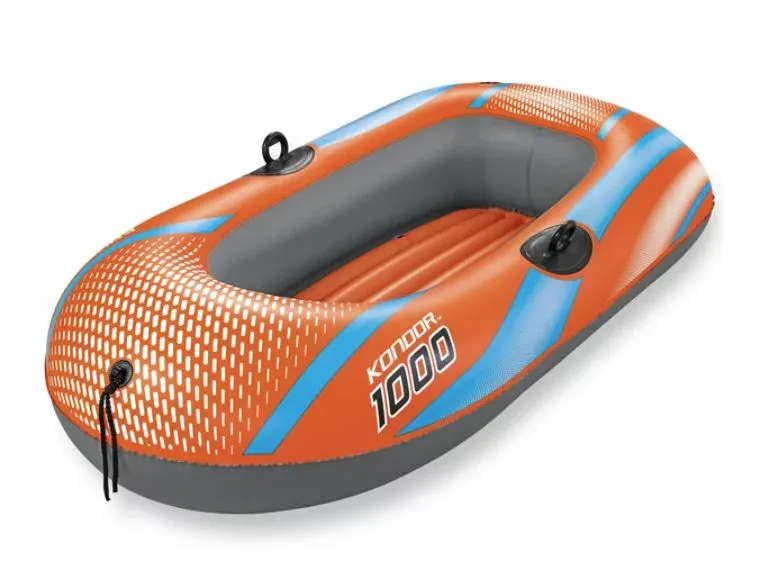 Inflatables and Rafts Bestway 65 x 42" Kondor 1000, One Person Raft ONLY