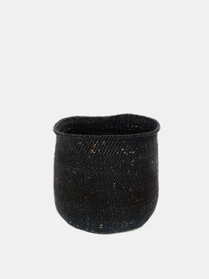 Medium Iringa Basket in Black