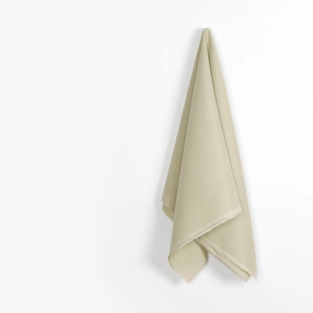 Midweight Linen - Pistachio Cream