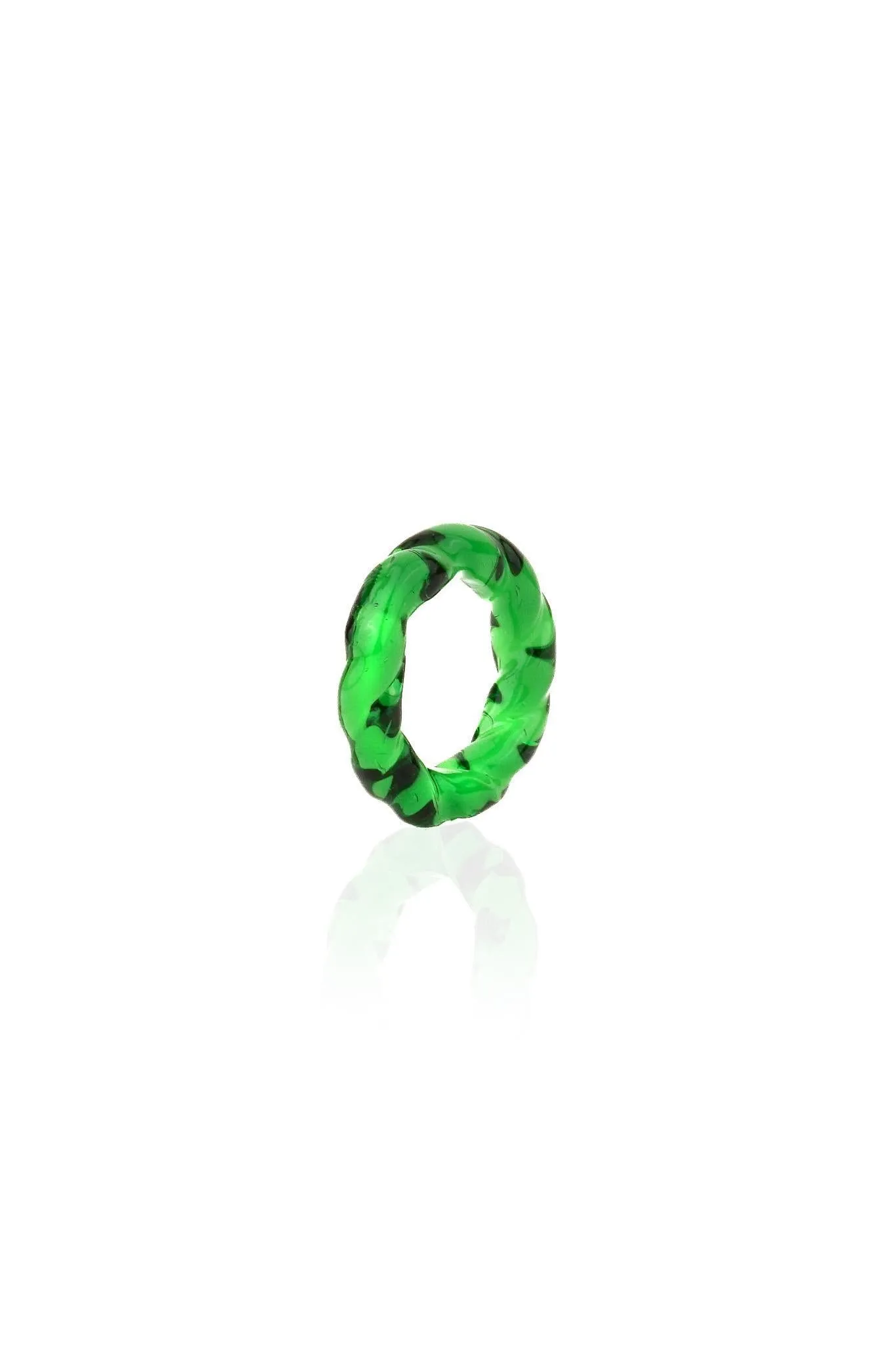 Organic Rope Glass Ring