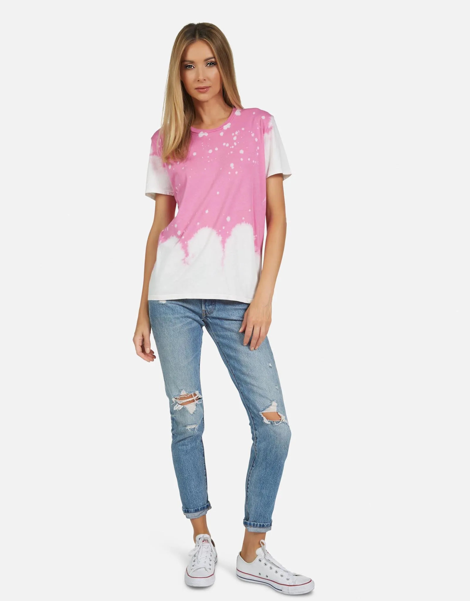 Roman LE Pink Acid Boyfriend Tee