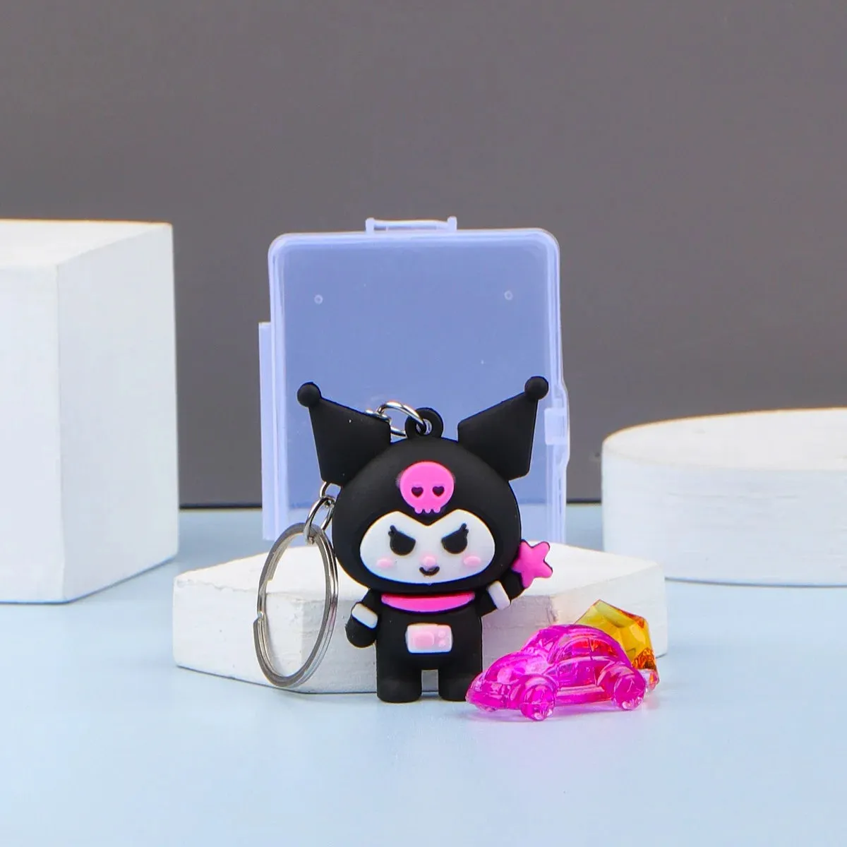 Sanrio keychain Box with Gems