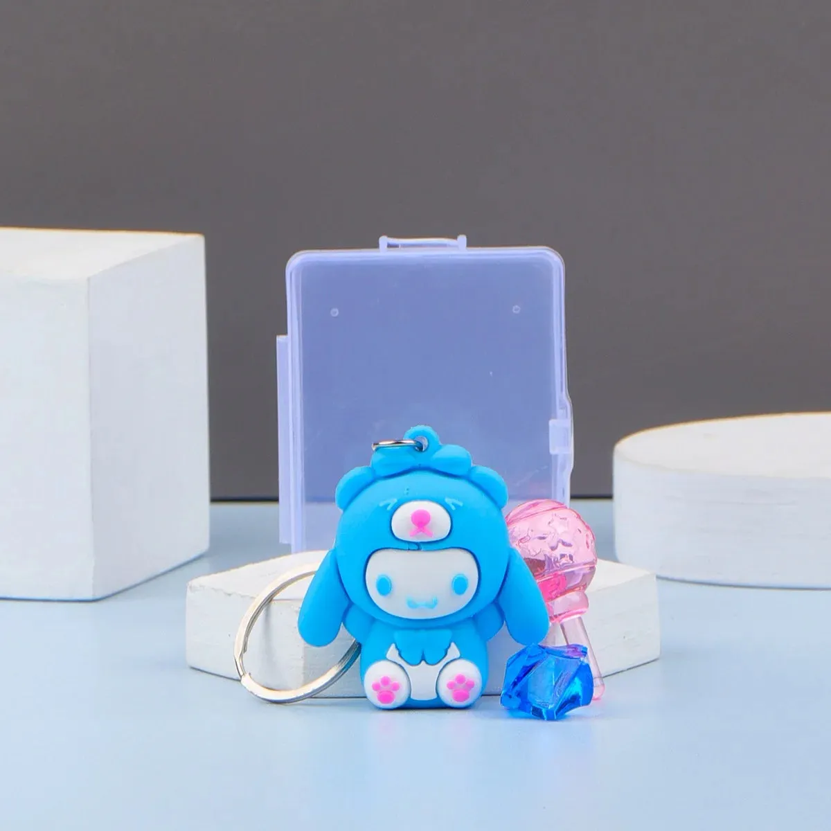 Sanrio keychain Box with Gems