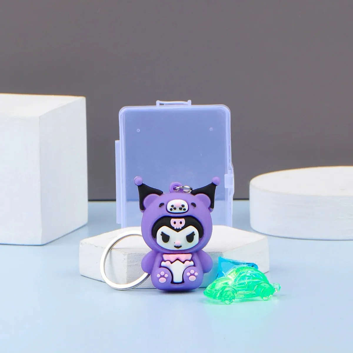 Sanrio keychain Box with Gems