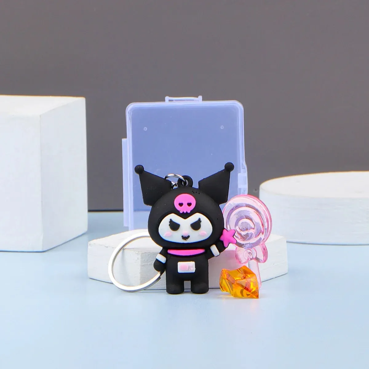 Sanrio keychain Box with Gems