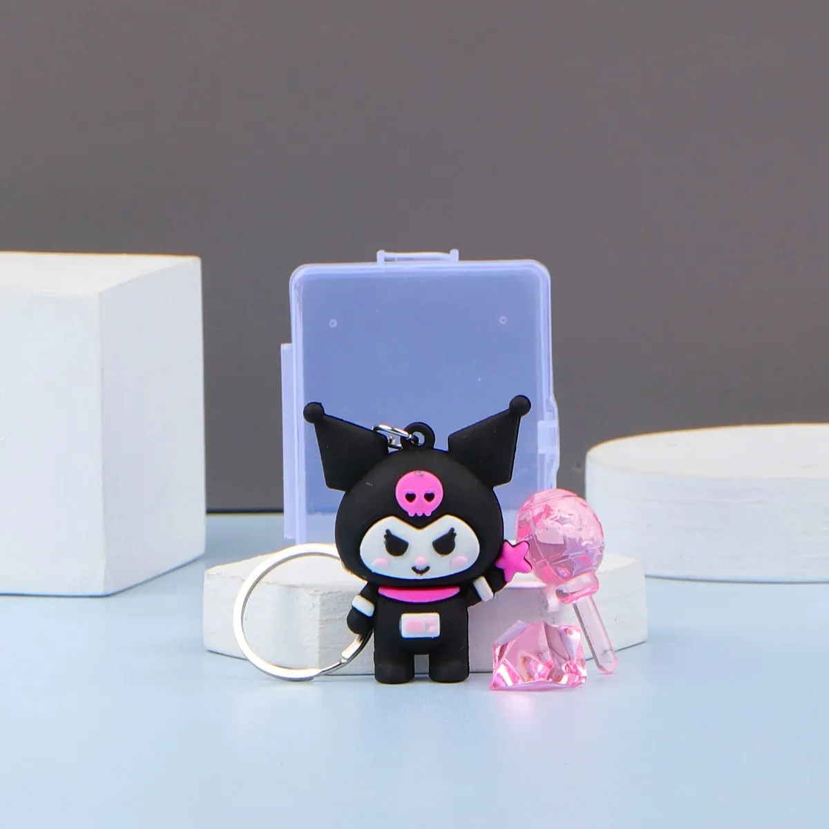 Sanrio keychain Box with Gems