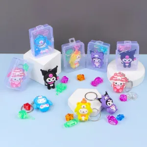 Sanrio keychain Box with Gems