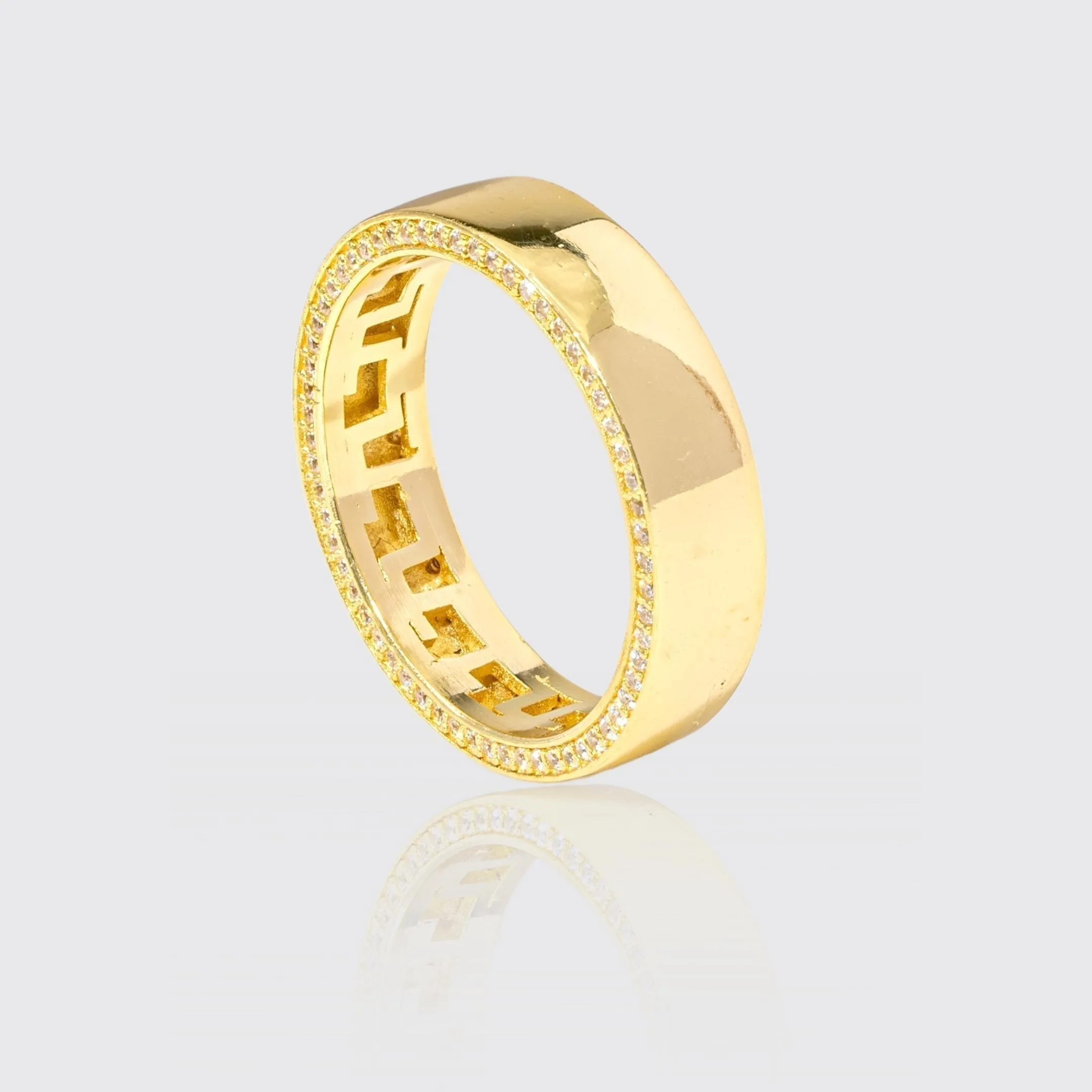 Single Row Band Ring - Vermeil