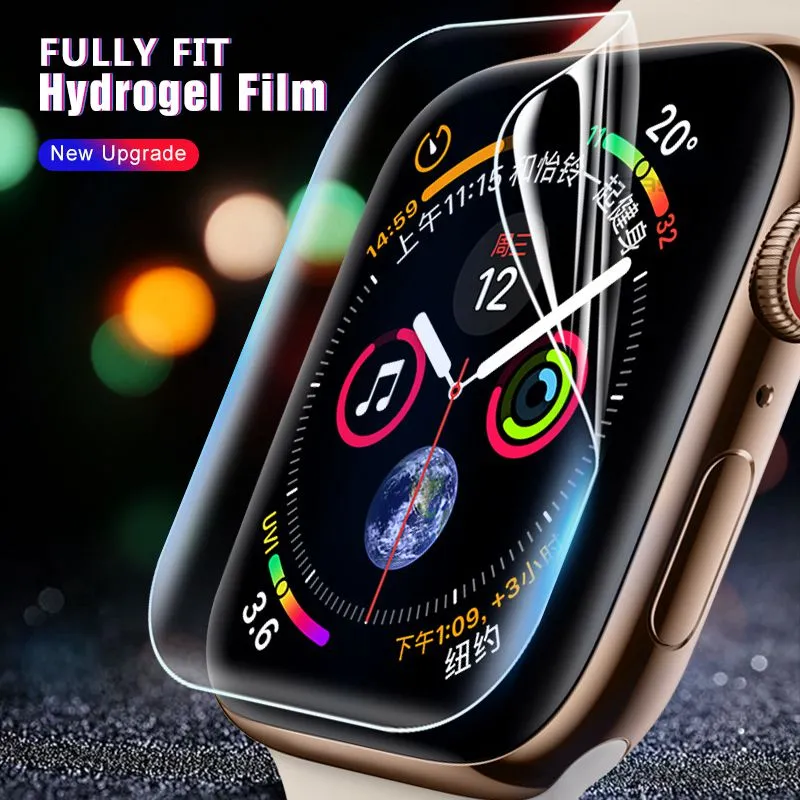 Soft Hydro Gel Film Screen Protector For all Apple Watch Series