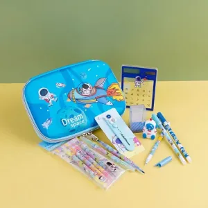 Space Theme Stationery Bundle with Pencil Case