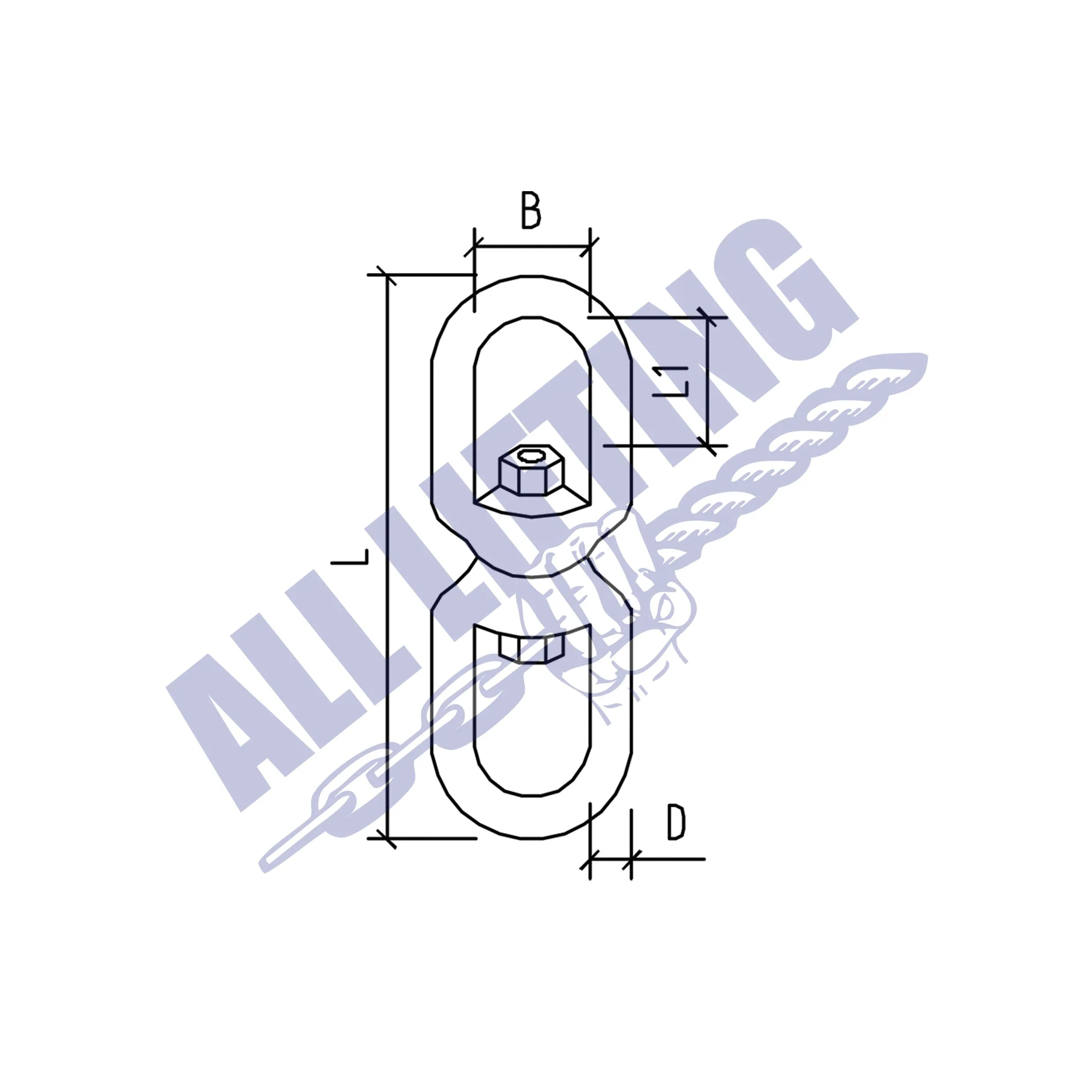 Stainless Steel Eye and Eye Swivel