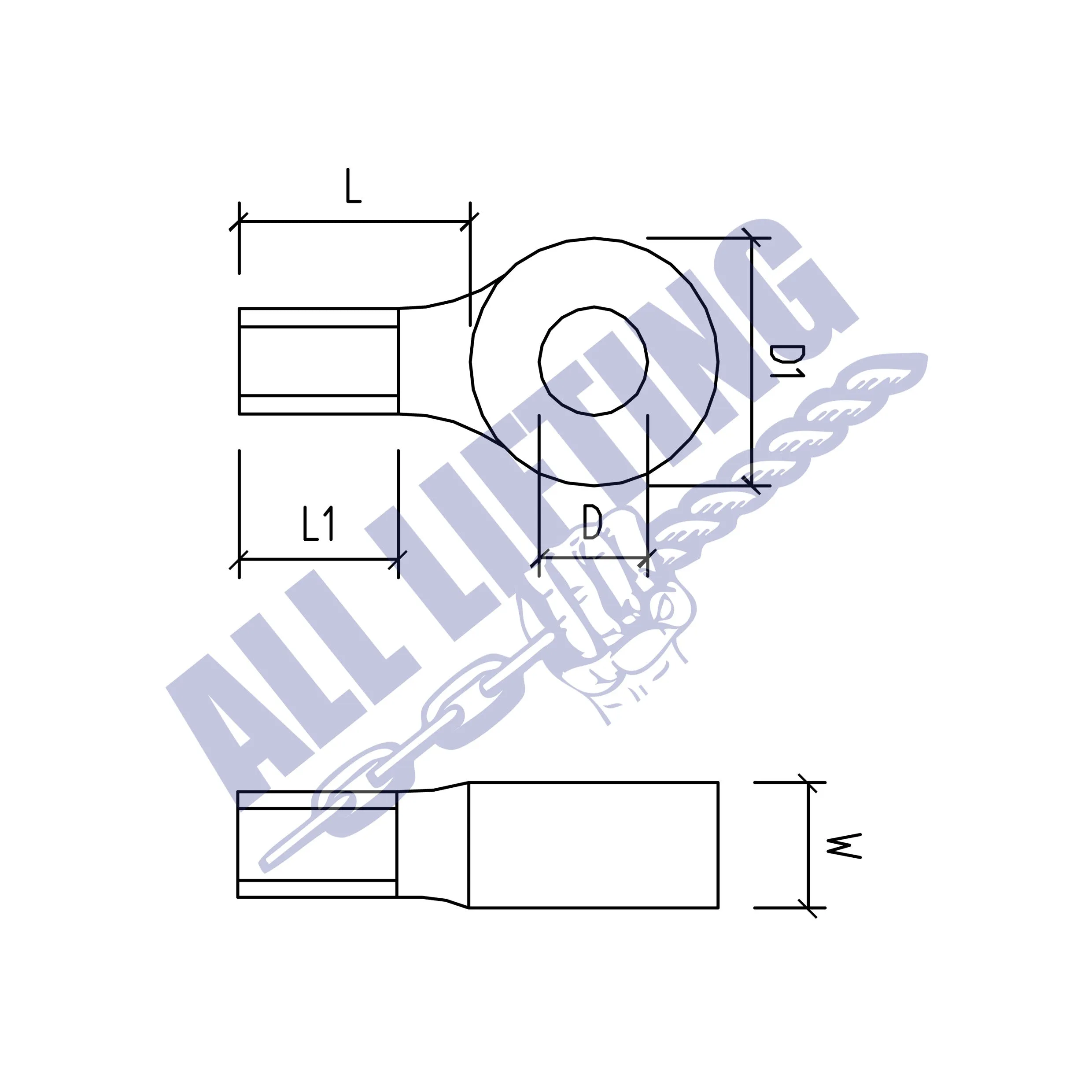 Stainless Steel Eye Bolt Mini