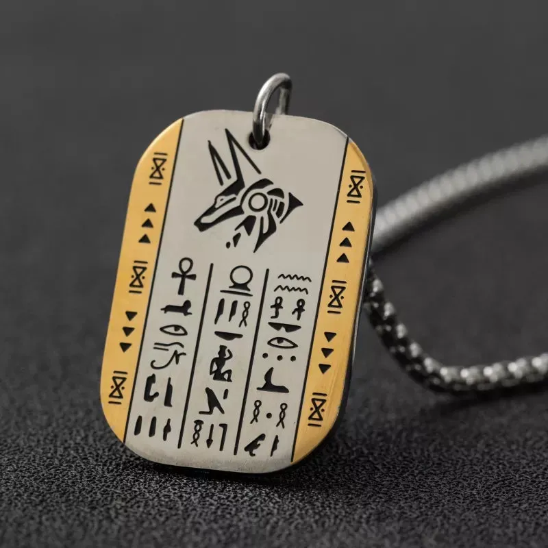 Stylish Pendants with an Ancient Egyptian-Inspired Eye of Horus Design, Offering Protection and Spiritual Significance for Men and Women