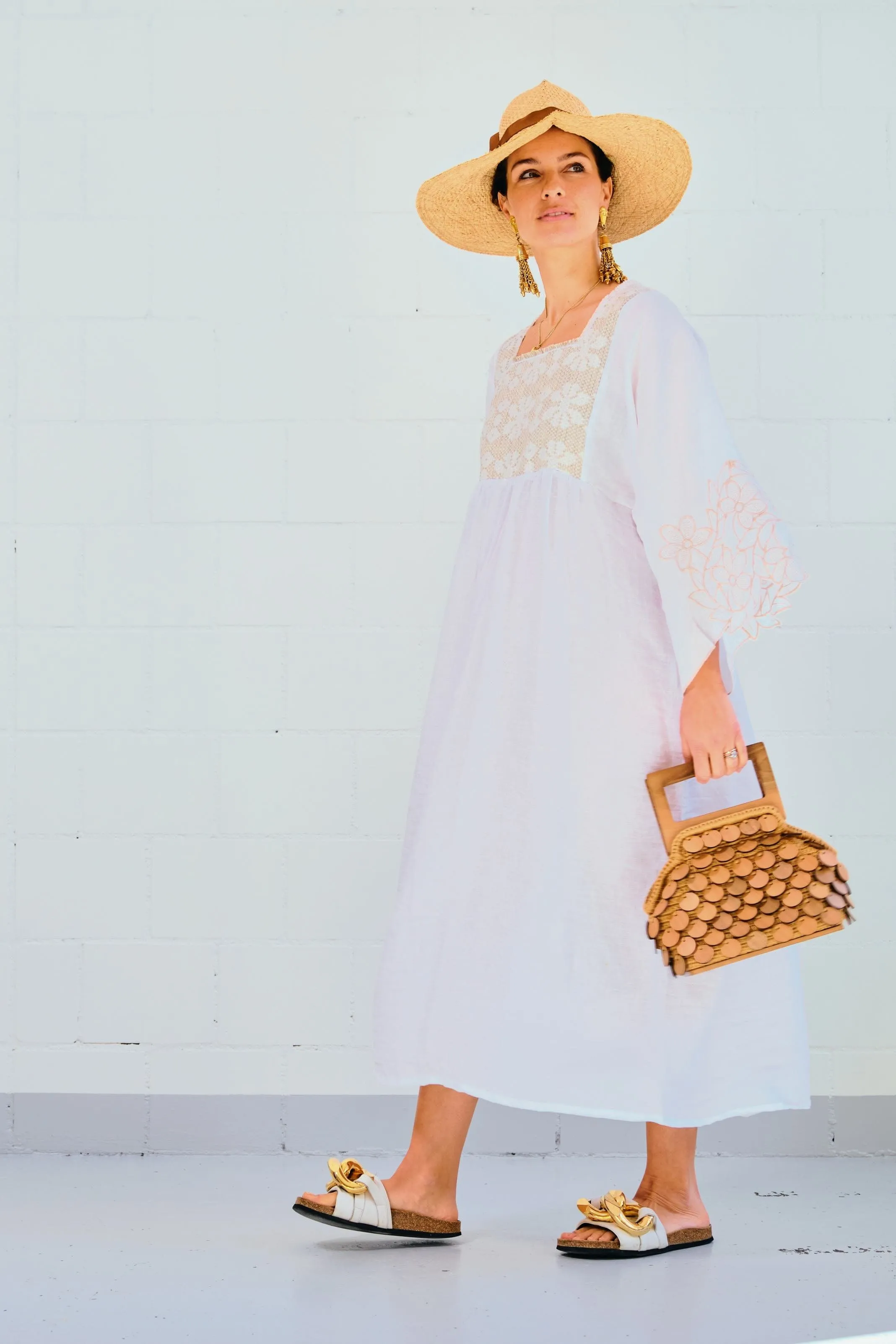 White Aloe Dress